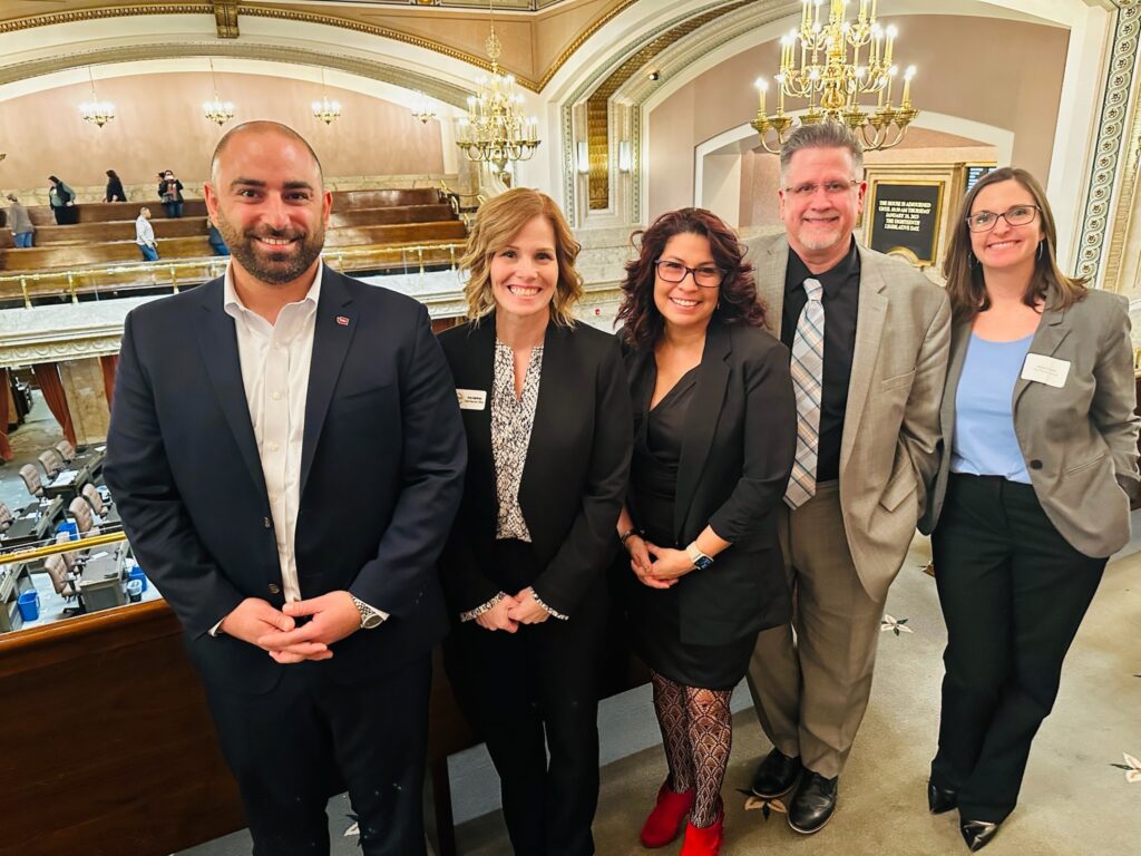 WWA Members meet with Rep. Monica Stonier during the first ever WWA Legislative Day and Hill Climb. January 25, 2023 